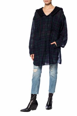 'oversize' shirt with a hood, zdjęcie 2 'oversize' shirt with a hood od Faith Connexion